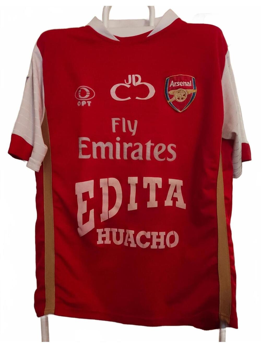 Vintage #5 Edita Huacho Soccer jersey, FA premier league M